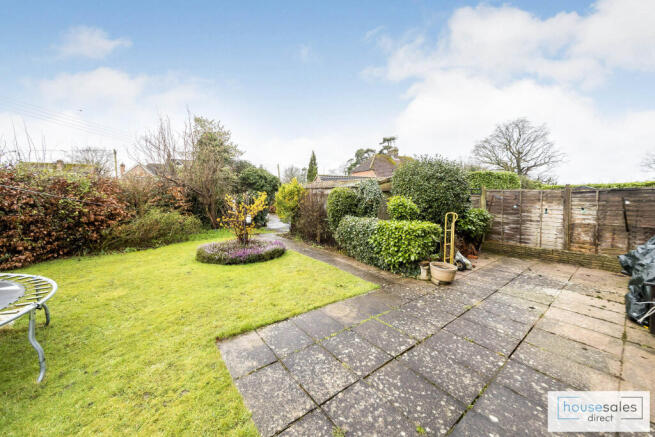 Rear of Property