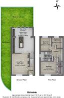 3D floorplan and gardens