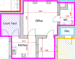 Floor/Site plan 1