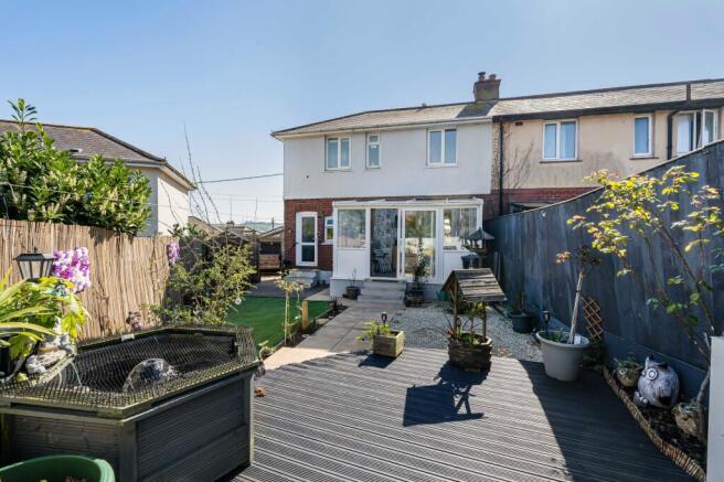 Rear gardens