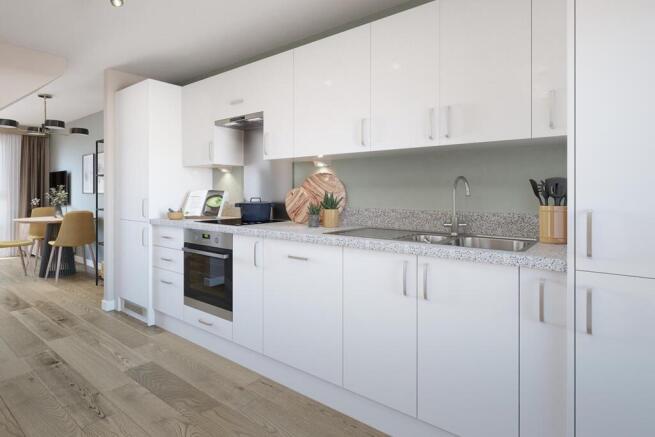 Stylish, practical kitchen