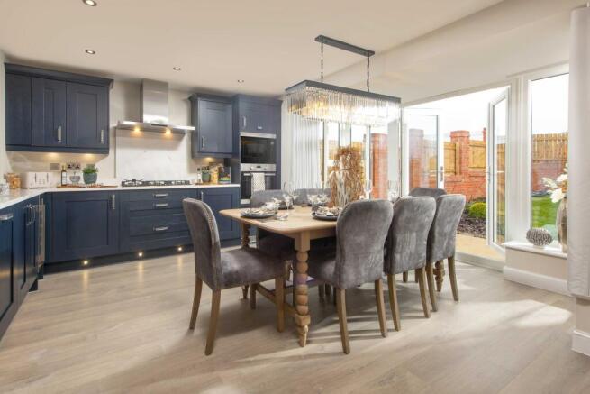 Berney Dining kitchen