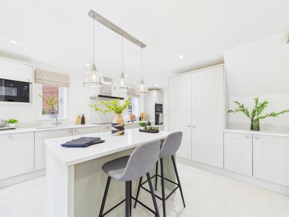 Contemporary fitted kitchen