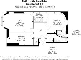Flat 01 - 31 Garthland Drive[15404]