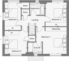 Dandara - Wittering Place - The Chartwell, Home 5 floorplan