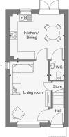 Dandara - Wittering Place - The Vyne, Home 25 floorplan