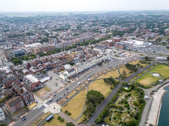 Drone picture of area