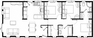 3 Bed Floor Plan