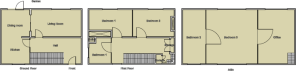 3 floors