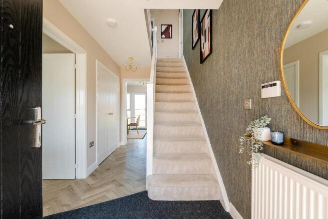 A bright & welcoming hallway