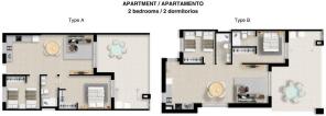2 bed