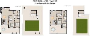 3 bed