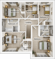 3D - First Floor