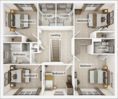3D - First Floor