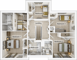 3D - First Floor