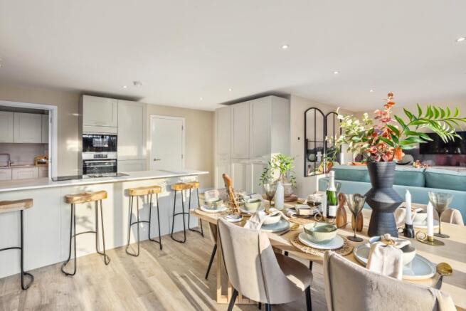 Chesterford - Plot 23 - Open Plan Living, Dining and Kitchen