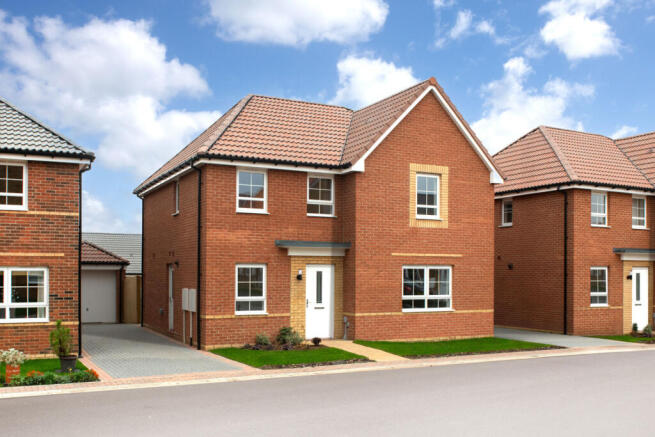 The exterior of Plot 61 The Radleigh at Abbey View, Whitby