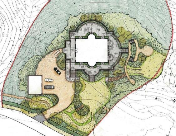 Artists impression of developed site