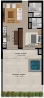 Apartment 201 Plan