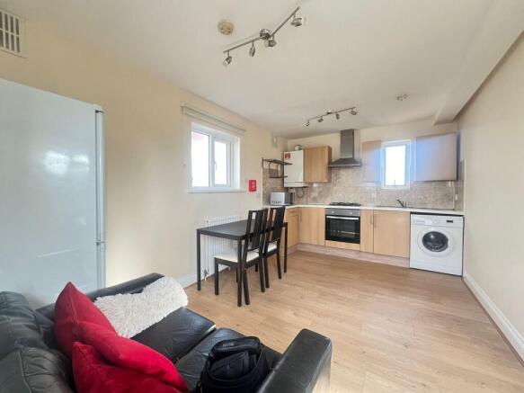Open plan kitchen