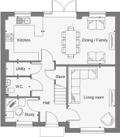 Dandara - Fortuna Fields - The Goodwood, Home 3 floorplan