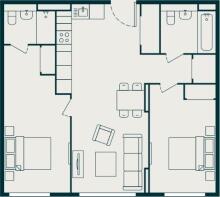 2 Bedroom Type 25