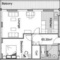 1 bed