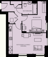 1 bed