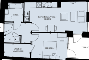 1 bed