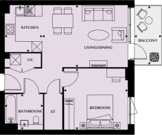 2 bed