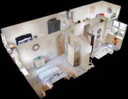 2 bed