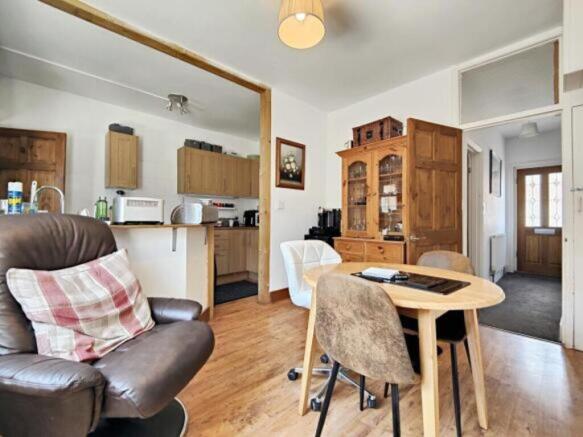 Open planned Dining Room and Kitchen