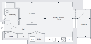 Plot floorplan