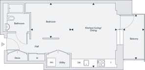 Plot floorplan