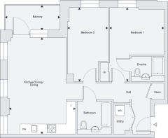 Plot floorplan