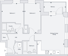 Plot floorplan