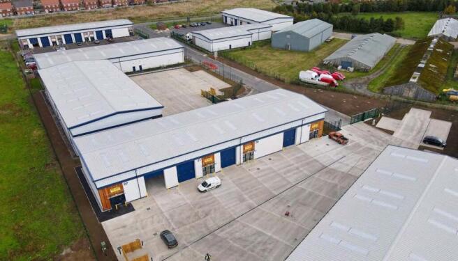 Units 78 Marrtree Business Park Thirsk Aerial 2.