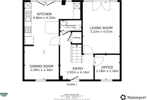 Coed Y Garn Floorplan 1