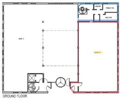 Suite B floor plan