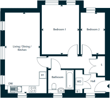 Plot floorplan