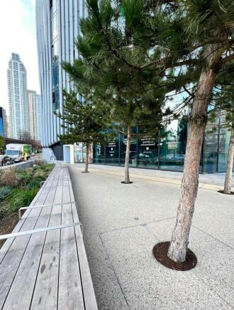 Designated external seating area