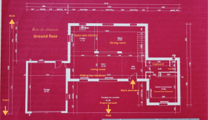 Groundfloor plan