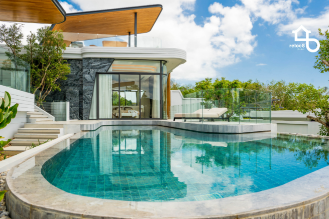 Front of Villa