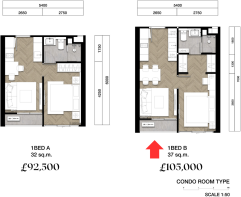 1Bed Floor Plan