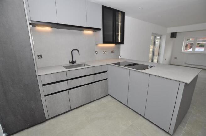 Open plan kitchen