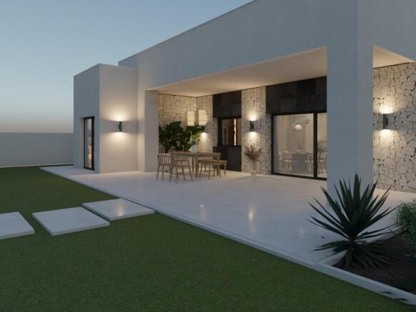 Front terrace