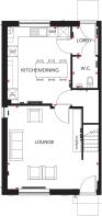 The Radcliffe Ground Floor Floorplan