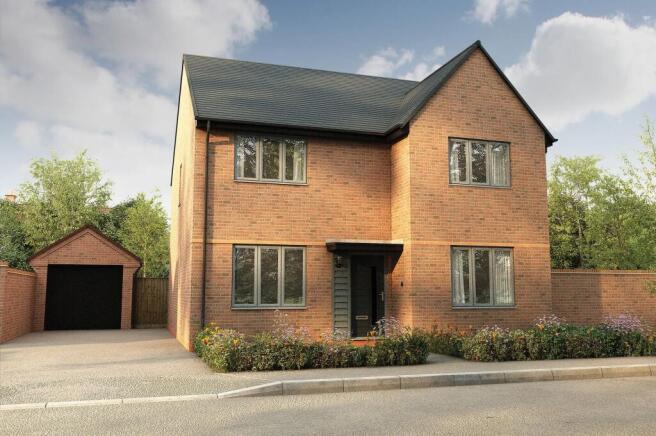 Exterior Verwood Four Bedroom New Build