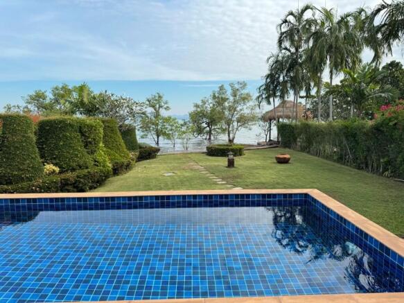 View from pool