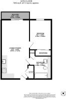 Apartment 1602 Floorplan